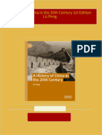 Download Complete A History of China in the 20th Century 1st Edition Lü Peng PDF for All Chapters