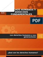 DERECHOS HUMANOS Y DERECHOS FUNDAMENTALES