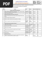 QSP-07 PROCEDURE FOR DESIGN AND DEVELOPMENT