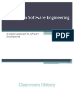 Clean Room Software Engineering