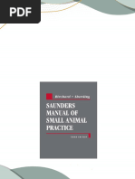 Download Complete Saunders Manual of Small Animal Practice Third Edition Stephen J. Birchard PDF for All Chapters