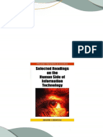 Selected Readings on the Human Side of Information Technology 1st Edition Edward J. Szewczak All Chapters Instant Download