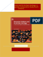 Full download Romanian Folklore and its Archaic Heritage. A cultural and Linguistic Comparative Study Ana R. Chelariu pdf docx