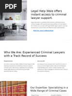 Legal Help Wale Offers Instant Access to Criminal Lawyer Support