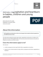 Reflux Regurgitation and Heartburn in Babies Children and Young People PDF 555907525