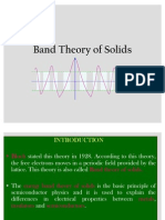 6 Band Theory of Solids