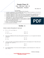 Class x Maths (Standard) 30 Sample Papers 2024-25 (Nodia) (1)