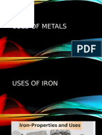 Uses of Metals 