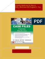 Download full Case Files Family Medicine 5e (Nov 6, 2020)_(1260468593)_(McGraw-Hill) Eugene C. Toy ebook all chapters