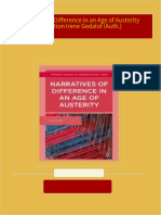 Narratives of Difference in an Age of Austerity 1st Edition Irene Gedalof (Auth.) 2024 Scribd Download