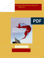 Poland's Constitutional Breakdown Wojciech Sadurski 2024 Scribd Download