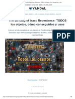 The Binding of Isaac Repentance_ TODOS los objetos, cómo conseguirlos y usos