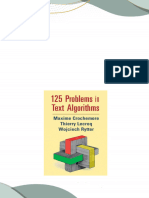 125 Problems in Text Algorithms 1st Edition Maxime Crochemore 2024 scribd download