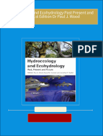 Instant Download Hydroecology and Ecohydrology Past Present and Future 1st Edition Dr Paul J. Wood PDF All Chapters