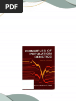 PDF Principles of Population Genetics 4th Edition Daniel L. Hartl download