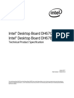 Intel Dh67gd Dh67bl Tech Prod Spec