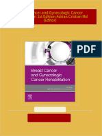 Complete Download Breast Cancer and Gynecologic Cancer Rehabilitation 1st Edition Adrian Cristian Md (Editor) PDF All Chapters