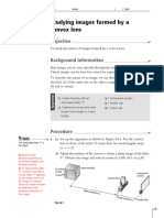 3d Studying images formed by a convex lens