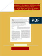 Immediate download Covalent Organic Framework Decorated TiO2 Nanotube Arrays for Photoelectrochemical Cathodic Protection of Steel Chunli Wang & Wei Gao & Nazhen Liu & Yu Xin & Xinyu Liu & Xiutong Wang & Yong Tian & Xuwei Chen & Baorong Hou ebooks 2024