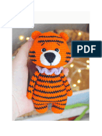 Crochet Mini Tiger PDF Amigurumi Free Pattern