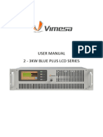 VIMESA FM MANUAL SERVICIO 3KW LCD 2