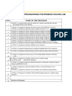 List of Practicals BCS 151 - Copy