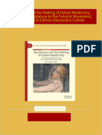 Baudelaire and the Making of Italian Modernity: From the Scapigliatura to the Futurist Movement, 1857-1912 1st Edition Alessandro Cabiati All Chapters Instant Download