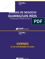 Cnel Guayas Los Ríos 01 Al 04 Nov