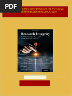 Download ebooks file Research Integrity: Best Practices for the Social and Behavioral Sciences Lee Jussim all chapters