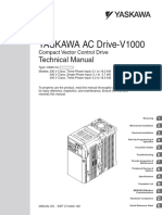 AC Drive Compact Vector Control Drive YASKAWA V1000 Series MANUAL 280