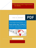 PDF Understanding and Managing Public Organizations, 5th Edition download