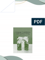 Campaign Contributions and Legislative Voting A New Approach 1st Edition Stacey B. Gordon 2024 Scribd Download