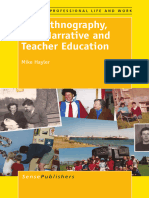 Autoethnography, Self-Narrative and Teacher