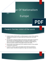 The Rise of Nationalism of Europe