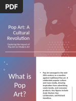 Pop Art Presentation With Images