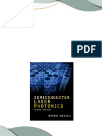 Download Full Semiconductor Laser Photonics 2nd Edition Mauro Nisoli PDF All Chapters