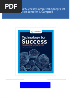 Download Technology for Success: Computer Concepts 1st Edition Jennifer T. Campbell ebook All Chapters PDF