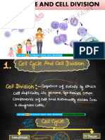 Hand Written Notes + Pyq+Ncert Ch 10 Cell Cycle and Cell Division