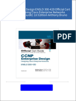 Instant Download CCNP Enterprise Design ENSLD 300-420 Official Cert Guide: Designing Cisco Enterprise Networks (Certification Guide) 1st Edition Anthony Bruno PDF All Chapters