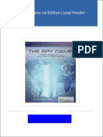 Download Full The Spy Game 1st Edition Lionel Pender PDF All Chapters