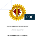 Ensayo Formatos de Archivos de Secuencias