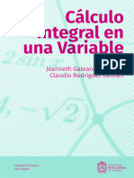 Calculo integral de una variable 