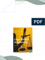 [Ebooks PDF] download Legal Method Reasoning Sharon Hanson full chapters