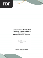 PDF Comprehensive Handbook of Childhood Cancer and Sickle Cell Disease A Biopsychosocial Approach 1st Edition Ronald T. Brown download