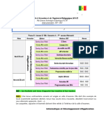 PSTN -Promo 8 L2 Sem.4 IDA - Calendrier revu des Examens du Sem .4 (Session 1)