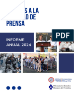 Informe anual - Ataques a la Libertad de Prensa 2024