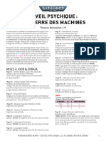 Eveil Psychique La Guerre Des Machines Faq 1.0