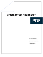 Contract of Guarantee