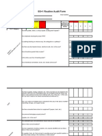 5S Audit Final Version