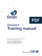 Orion Prota Standard Training Manual 1735720987